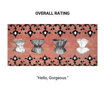 Four corsets rating